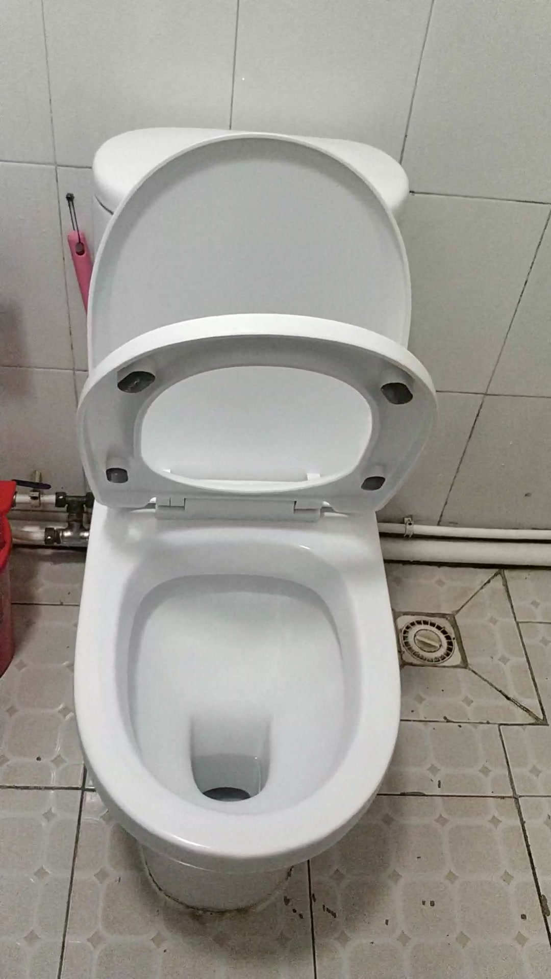 静闲居马桶盖通用下装上装两用缓降静音加厚普通马桶圈坐便器盖子家用