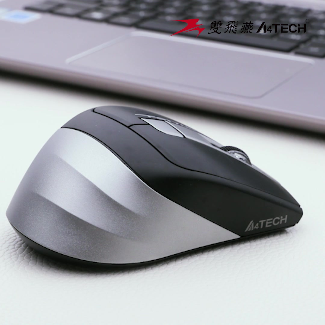 双飞燕a4techfb35飞时代无线蓝牙鼠标轻声商务双模多笔记本电脑平板