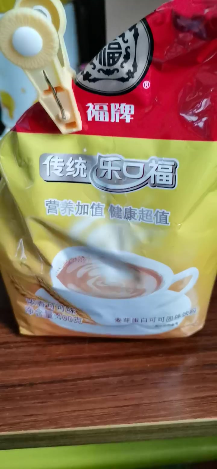 福 福牌 传统乐口福 浓香可可味蛋白型固体饮料袋装400g(新老包装随机