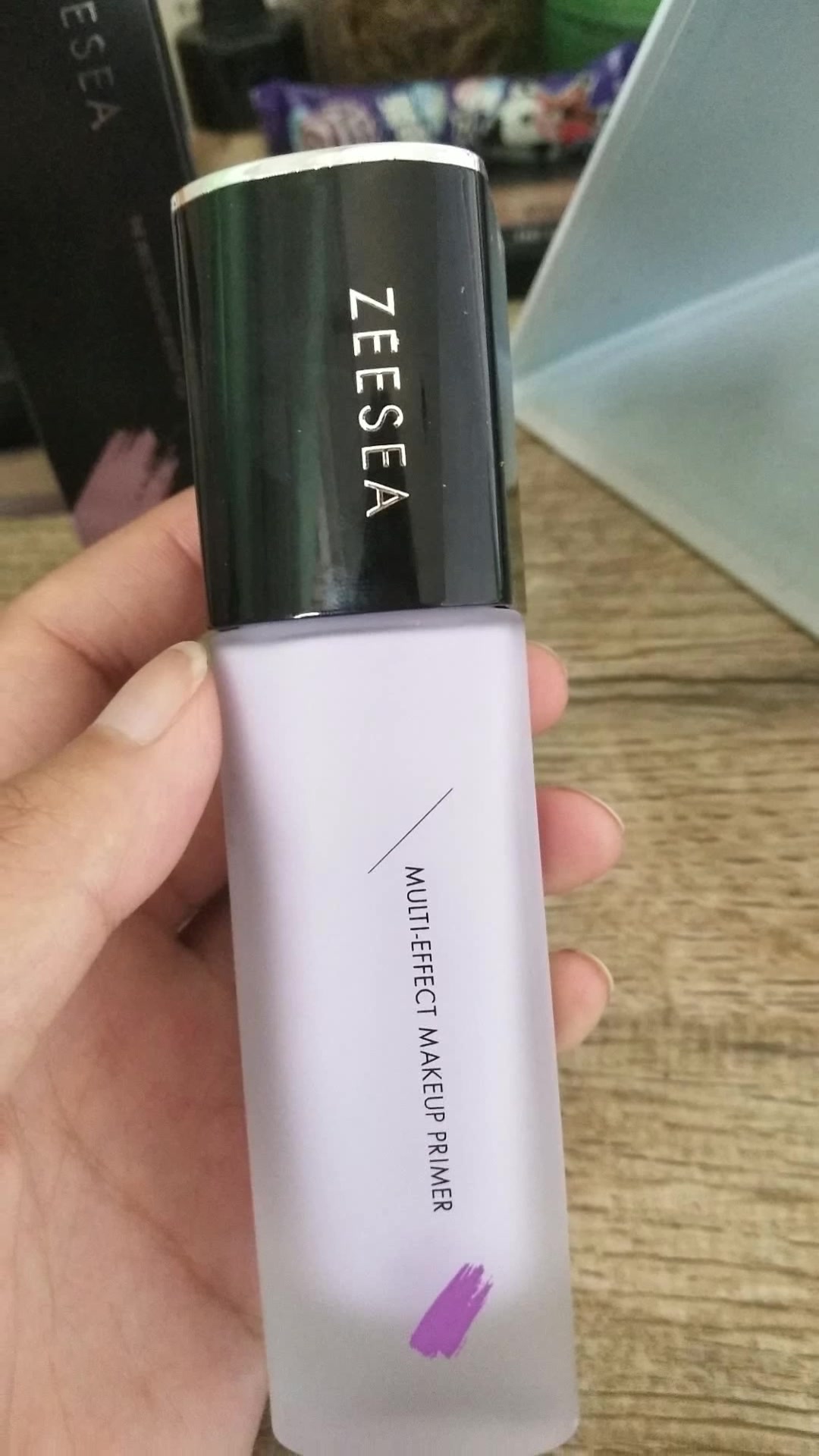 zeesea滋色隔离霜姿色妆前乳控油素颜霜遮瑕保湿裸妆防护霜化妆品女神