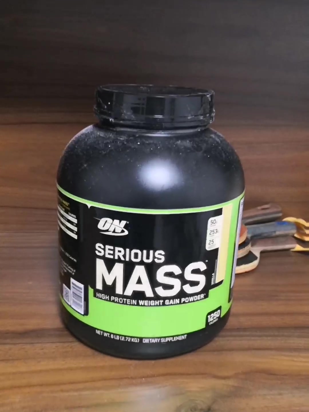 【on2720g/桶】on(奥普帝蒙) mass增肌粉蛋白粉 香草味 6磅 美国原装