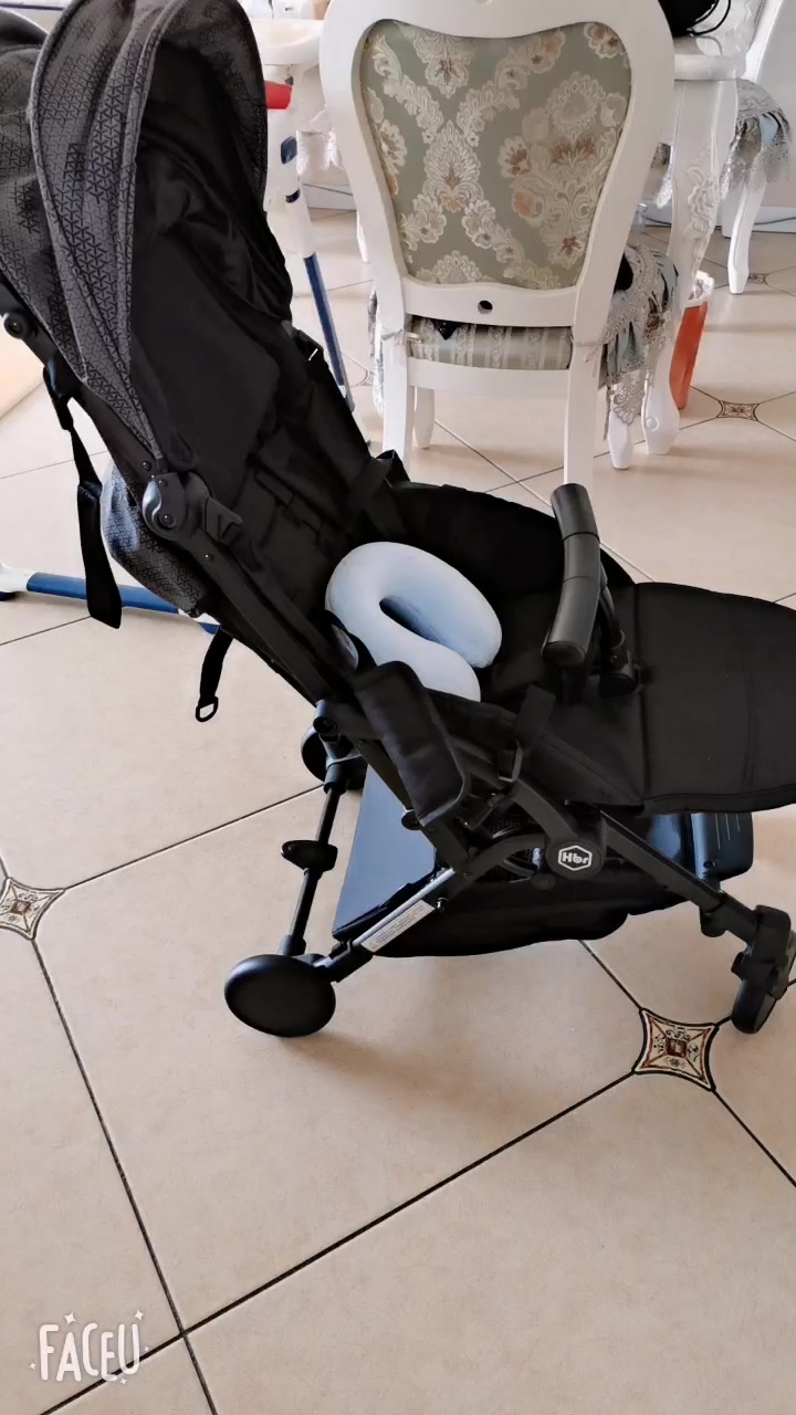 hbr虎贝尔婴儿车可坐可躺婴儿推车轻便伞车04宝宝推车遛娃神器mpro