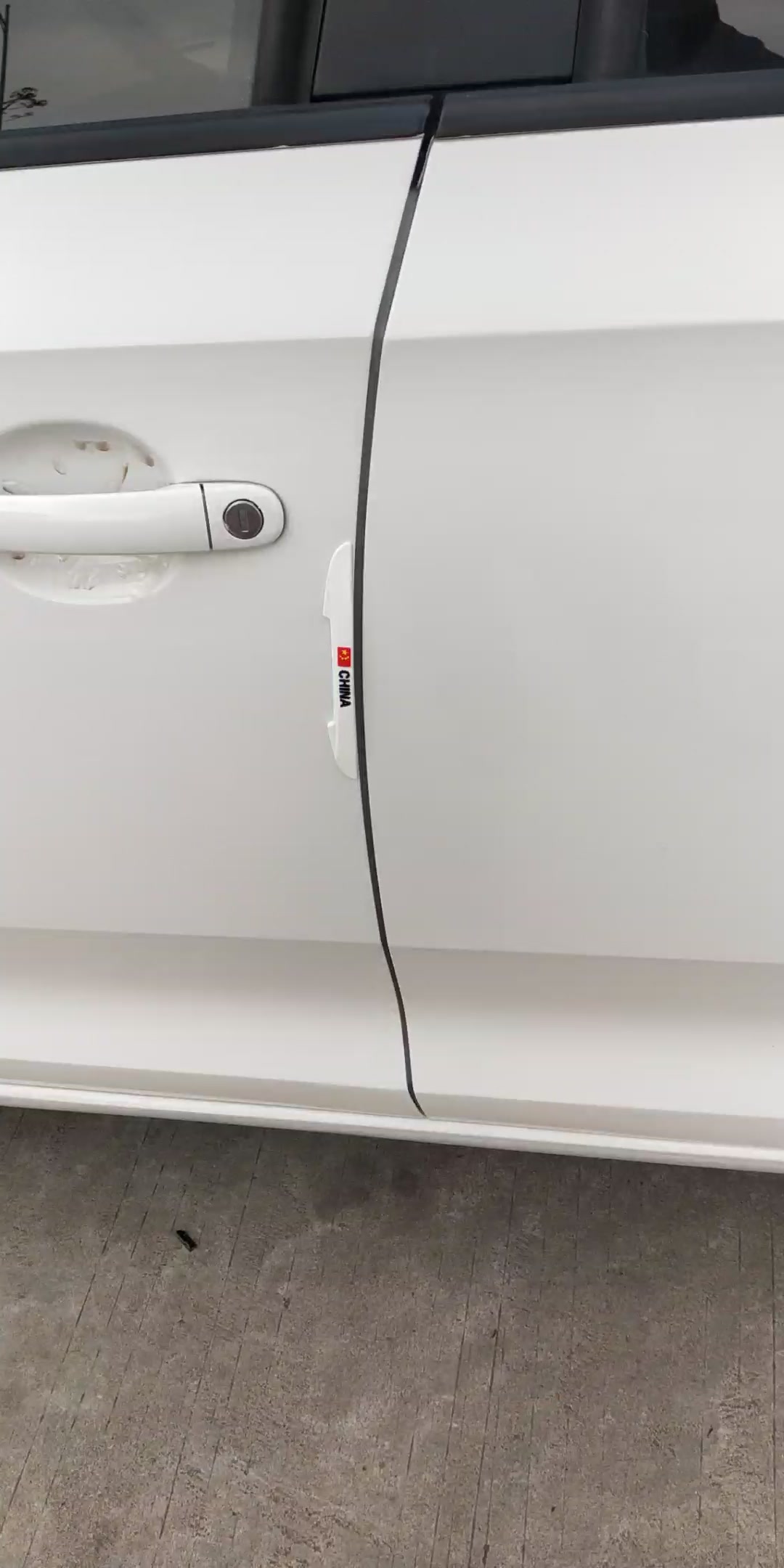 创勋通用型汽车门防撞条开门边胶条防撞贴倒车后视镜反光镜前后保险杠