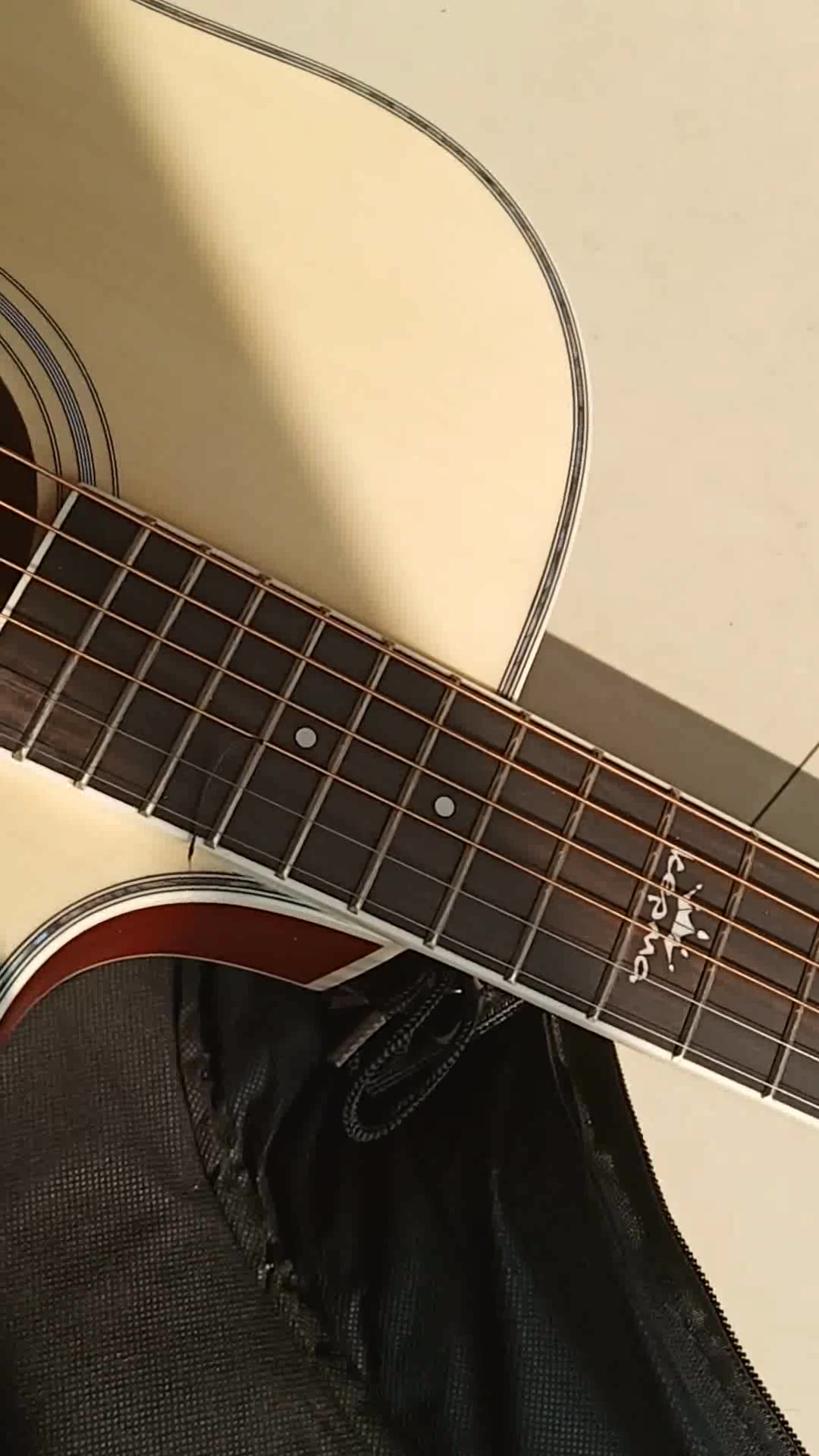 卡马kepmad1cnm民谣吉他初学者木吉他入门吉它d1c原木色41英寸