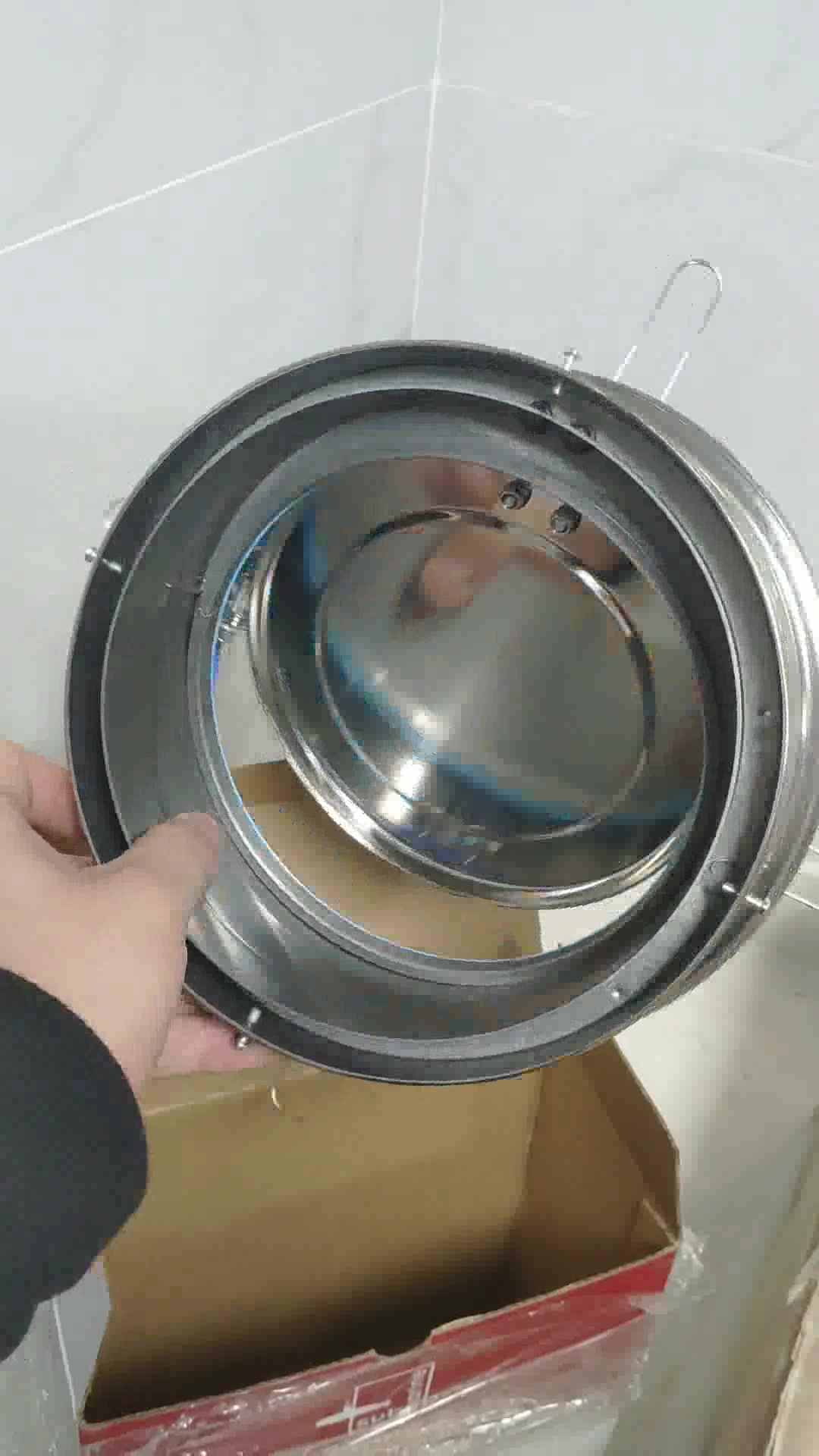 潜水艇submarinee160厨房烟道全密封防味阀公共烟道止逆阀止回阀烟道