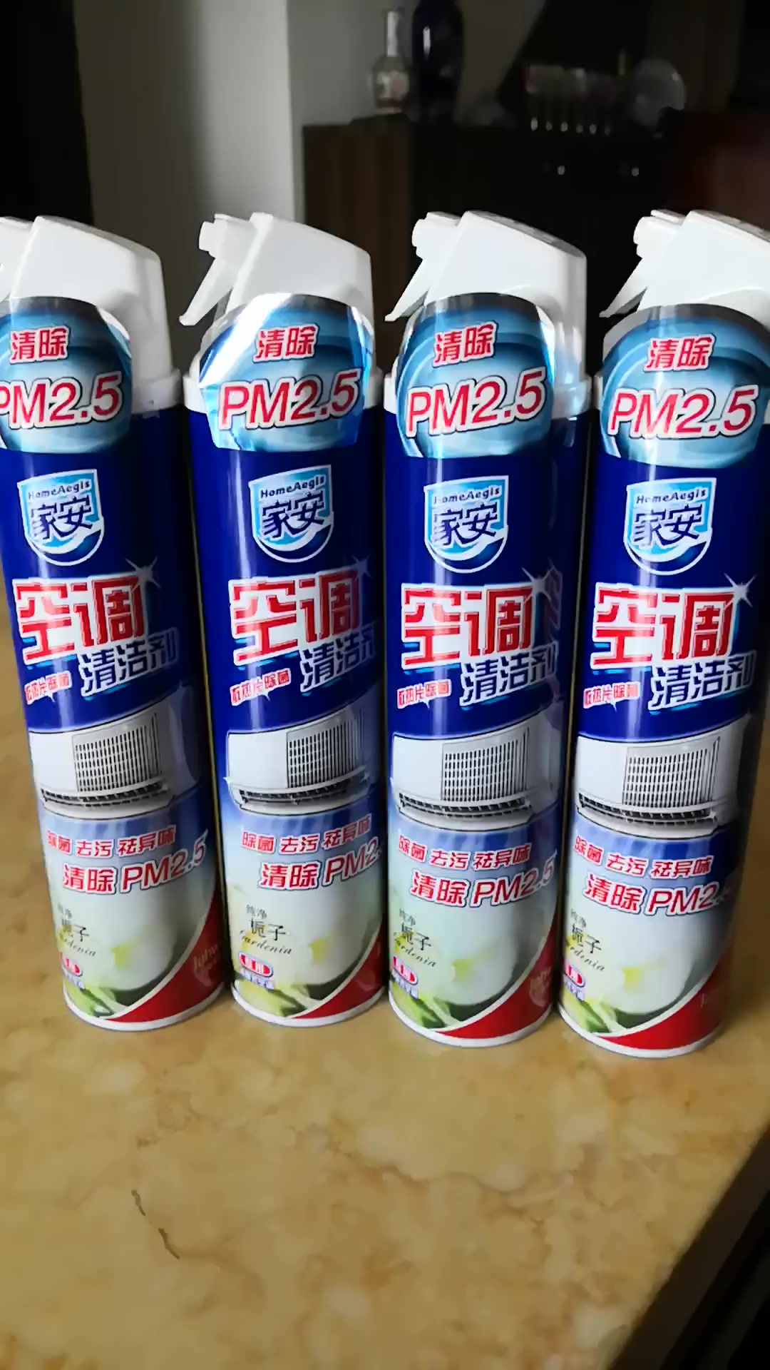 家安空调清洗剂360ml挂机空调清洁剂家用除菌挂壁机专用免拆喷雾栀子