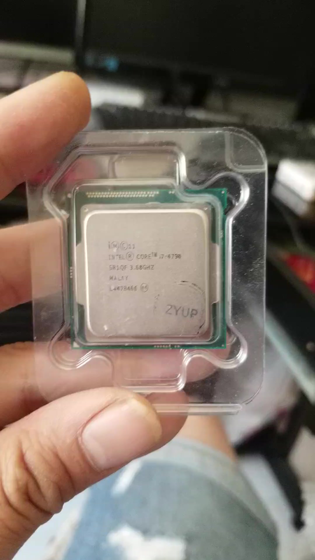 二手95新英特尔酷睿i34代i54代i74代cpu台式机处理器台式机处理器风扇