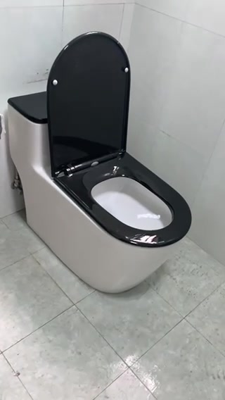 日本bto卫浴马桶大冲力大口径喷射虹吸式坐便器静音防臭座便家用防堵