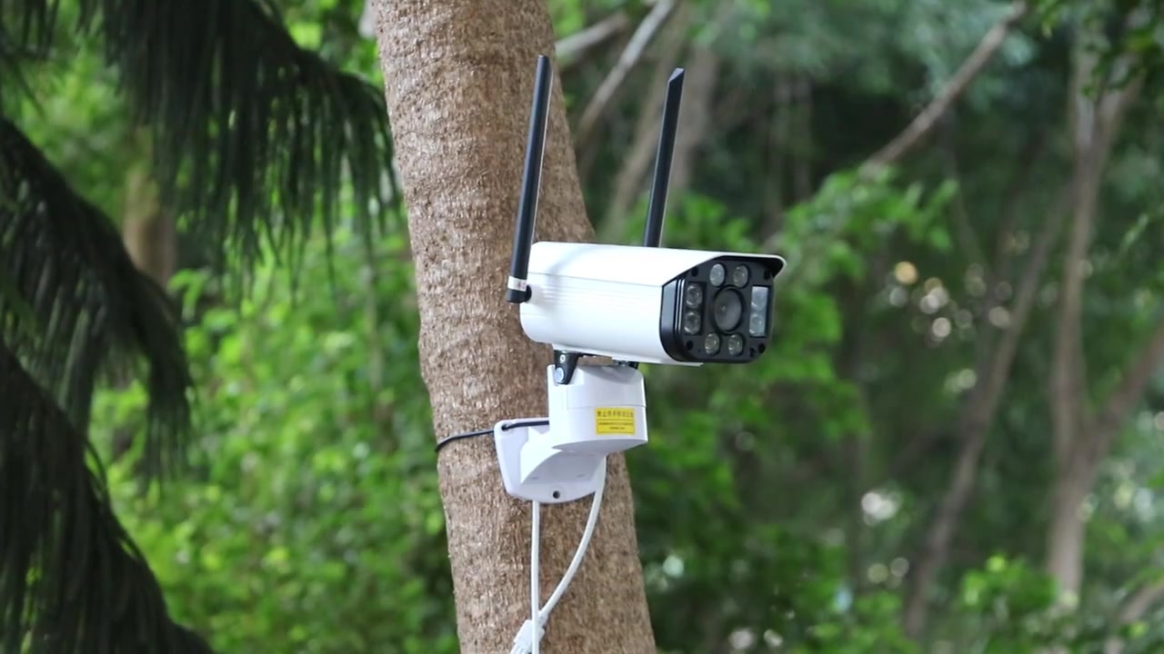 深信安 4g监控摄像头室外防水插手机流量卡无需网络无线远程摄像机360