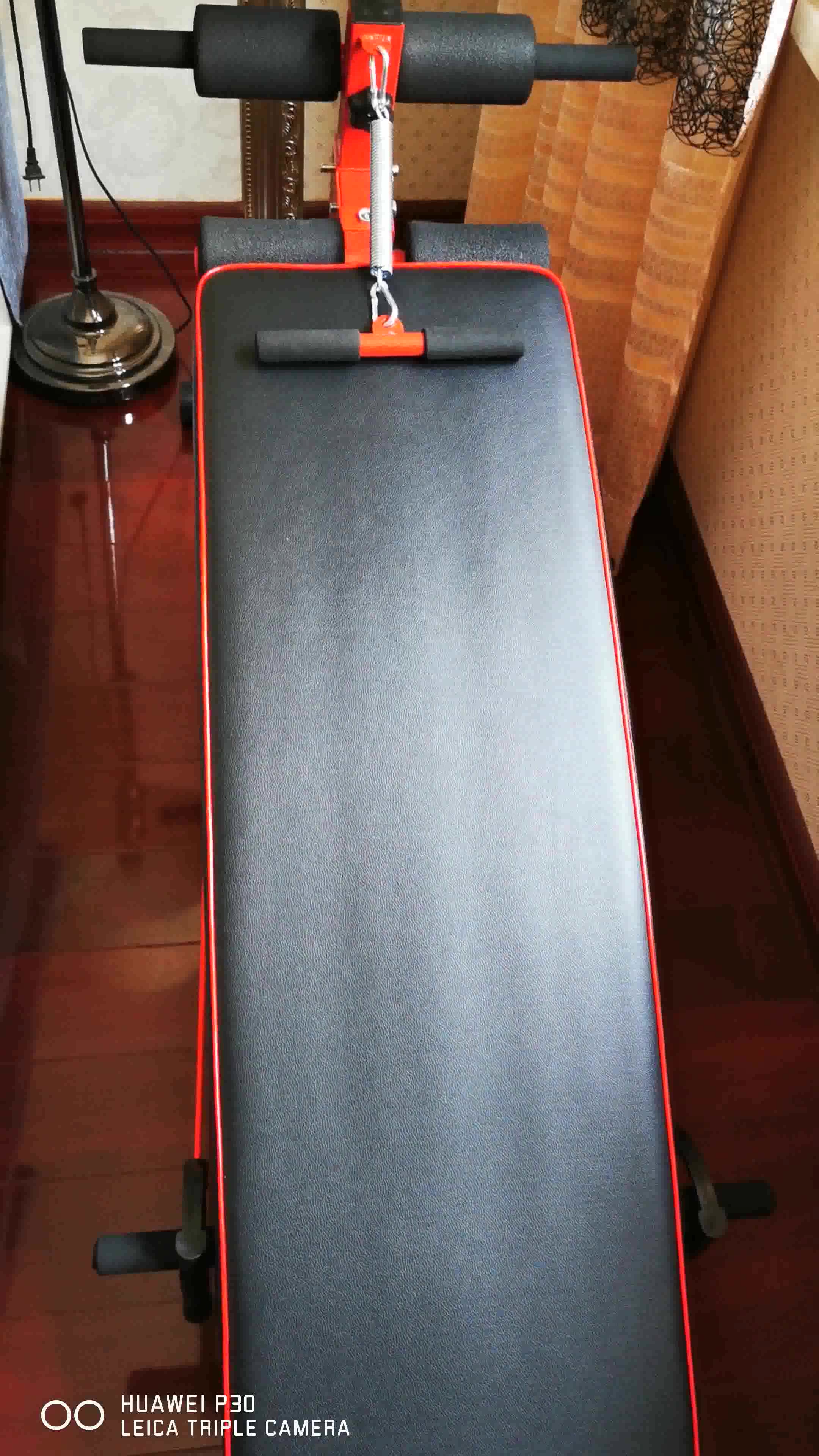 多德士多功能仰卧板仰卧起坐健身器材商用级腹肌训练器健腹板dds109d