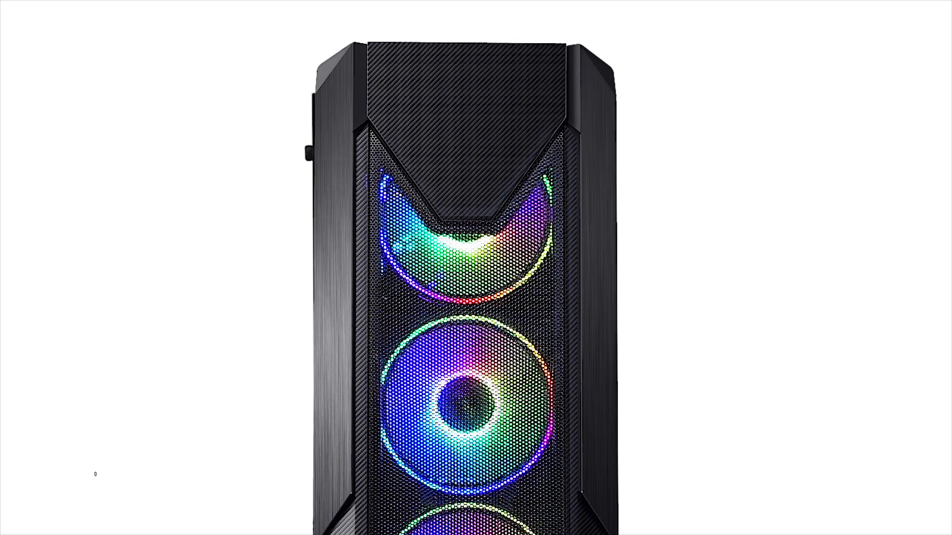 先马(sama)黑金刚 黑色 atx游戏电脑主机箱 宽体五金/钢化玻璃侧透