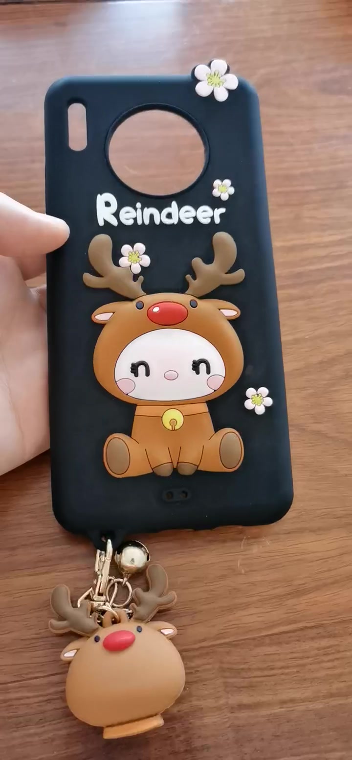 洛夫特 华为mate30手机壳女款软硅胶卡通可爱mate30pro保护套红色全包