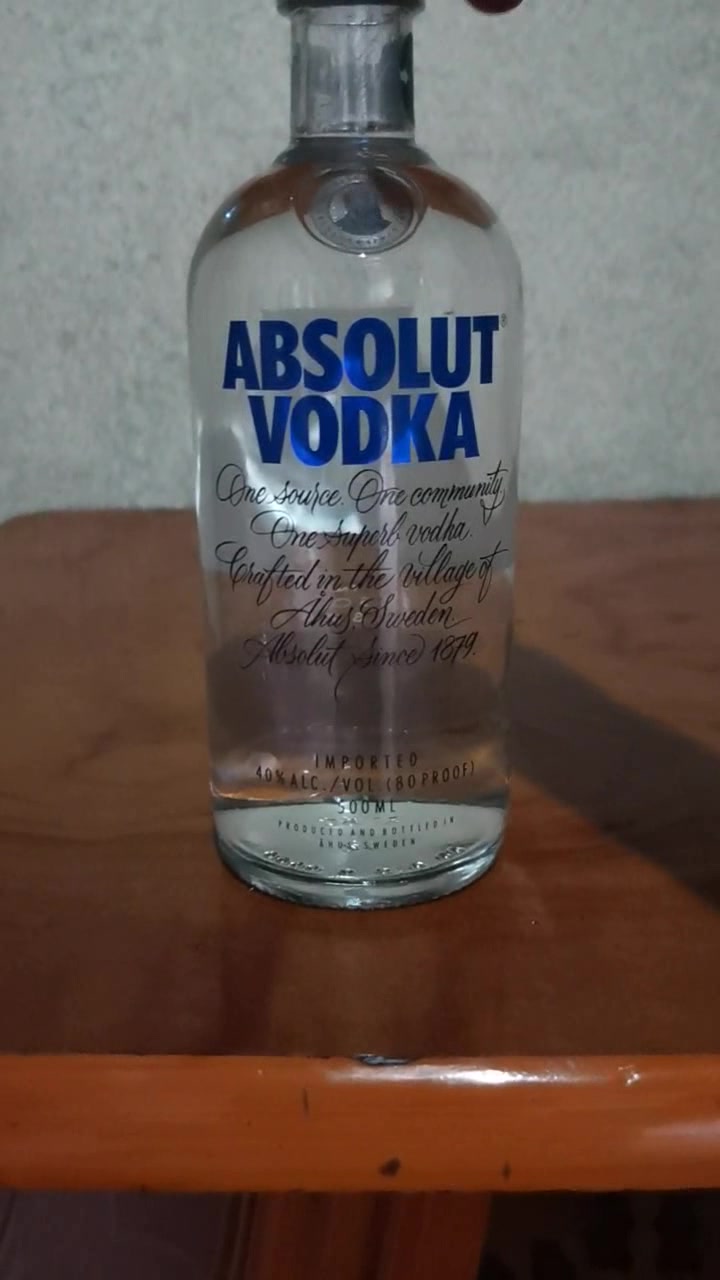绝对伏特加(absolut vodka)洋酒 柠檬味 700ml