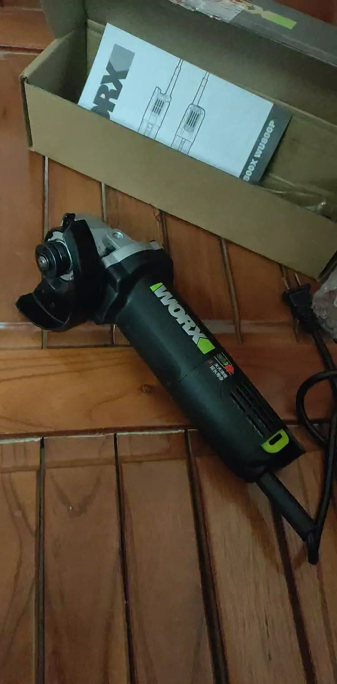 【威克士wu800x】威克士(worx)工业级角磨机wu800x 切割机打磨机抛光