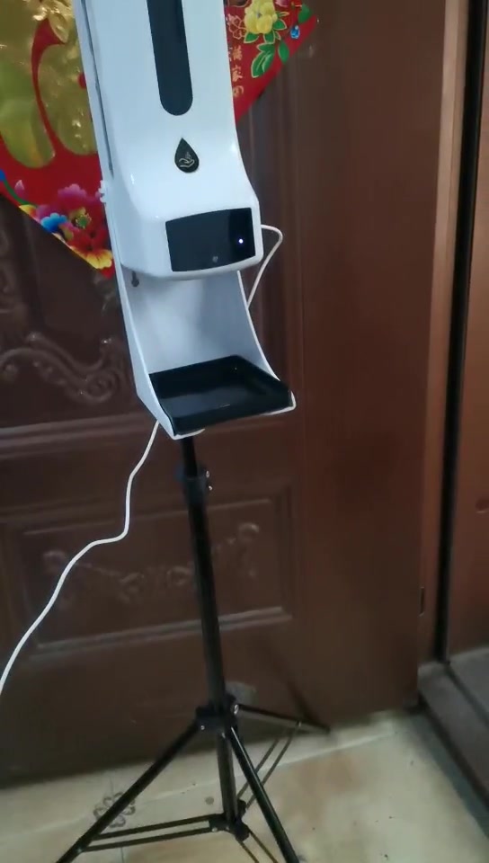 自动感应免洗手消毒机k9pro壁挂式洗手机学校酒店自动语音感应测温