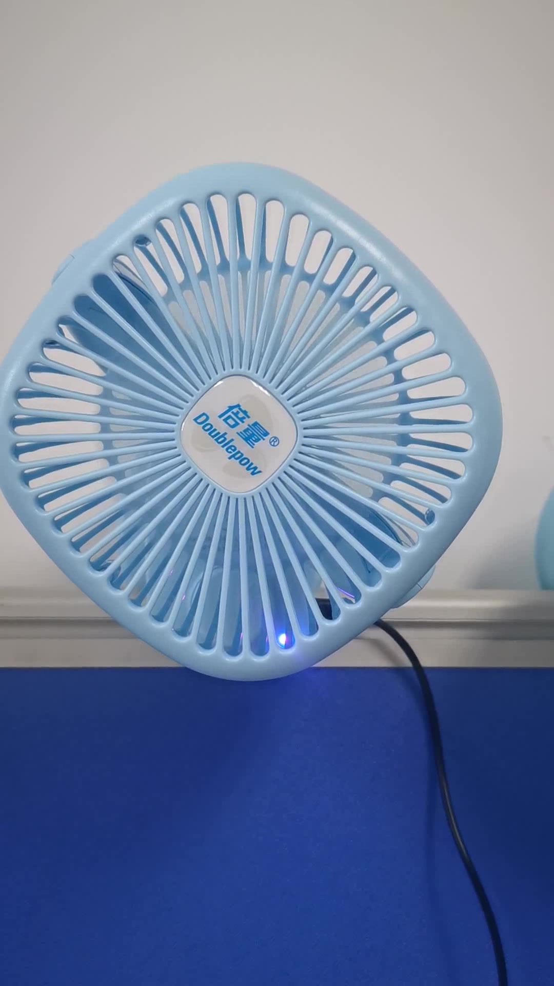 自动摇头倍量小风扇迷你usb电风扇可充电手持学生便携式宿舍寝室床上