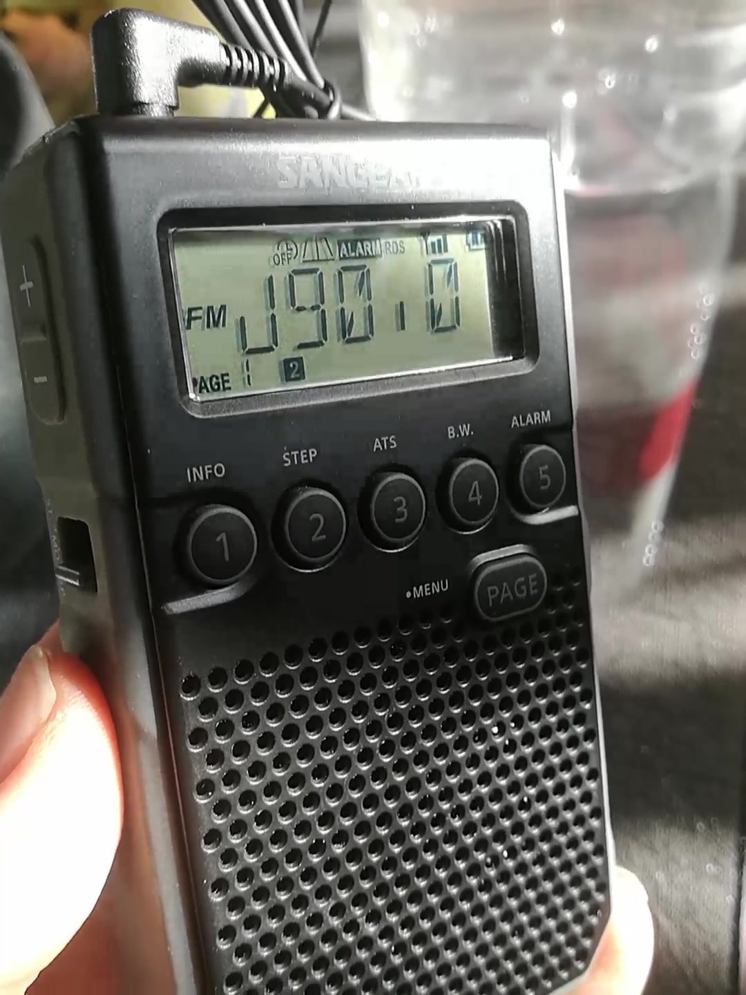 【山进dt-800c】山进(sangean)dt-800c 数调迷你闹钟收音机便携式老人