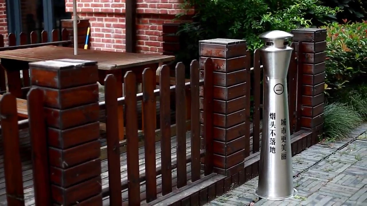 迪恩斯deans户外吸烟柱不锈钢烟灰柱公共场所立式灭烟柱商用烟蒂柱