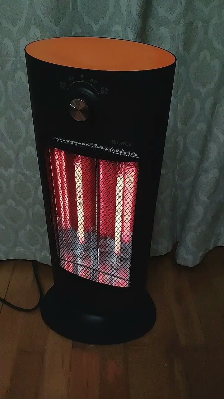 家用烤火炉小型电暖器摇头电热扇节能省电远红外加热器电暖气取暖炉