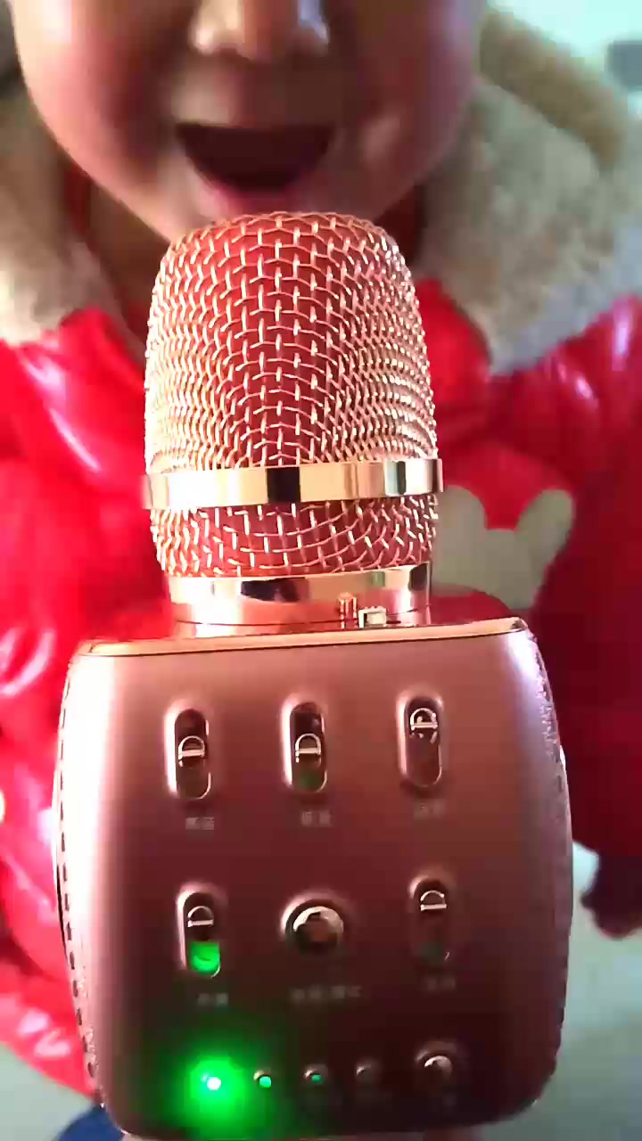 好牧人无线蓝牙手机麦克风唱歌全民k歌神器儿童话筒音响一体麦克风