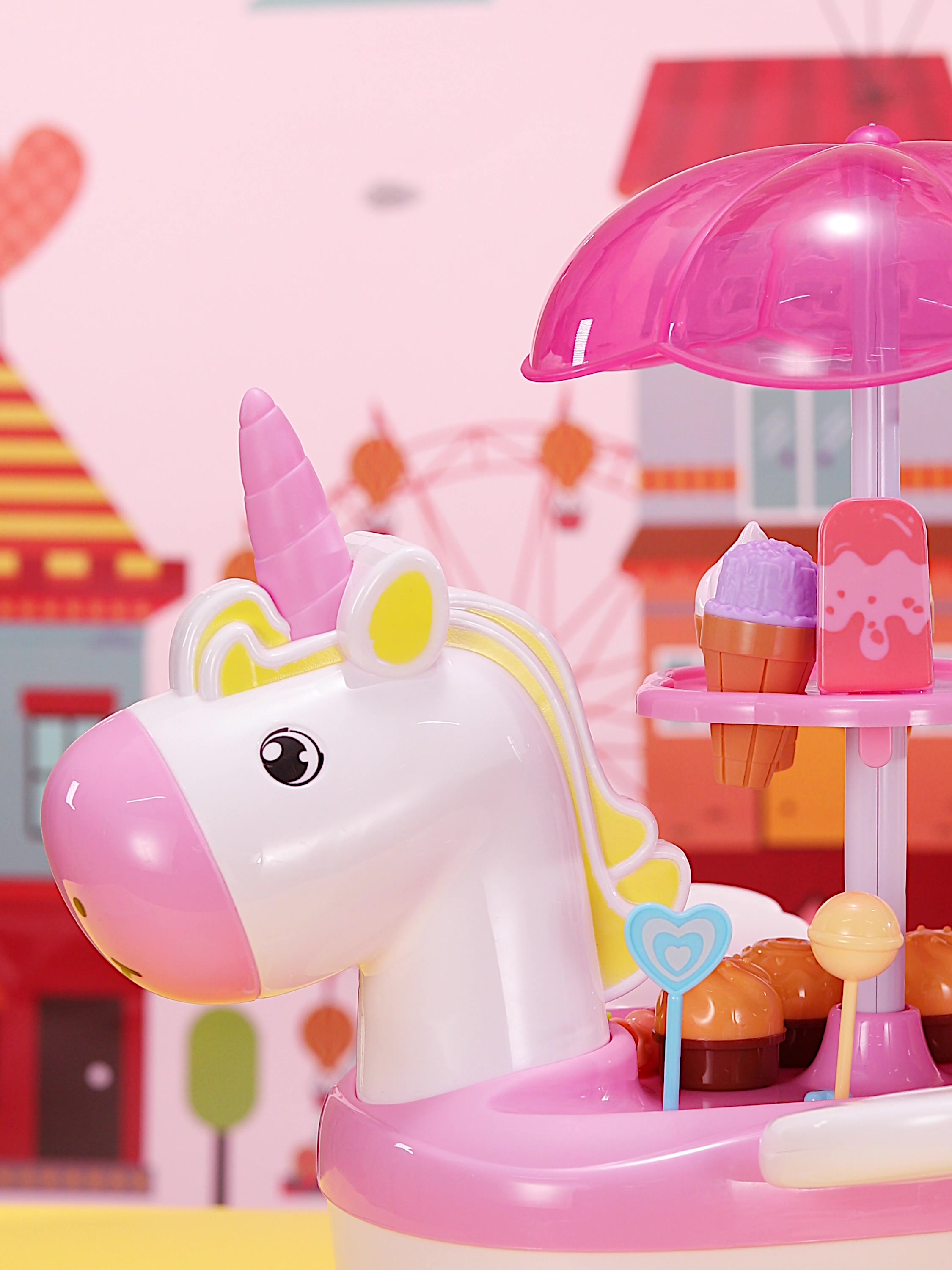 【糖米qc-0047】糖米(temi)儿童过家家玩具抖音同款糖果车迷你音乐灯