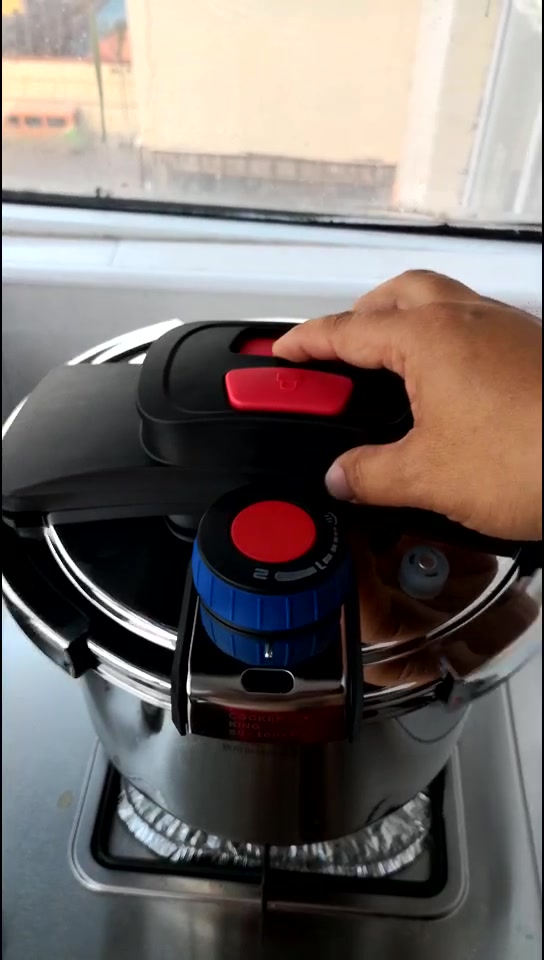 炊大皇高压锅304不锈钢6l一键开合压力锅炖汤煮汤明火电磁炉通用