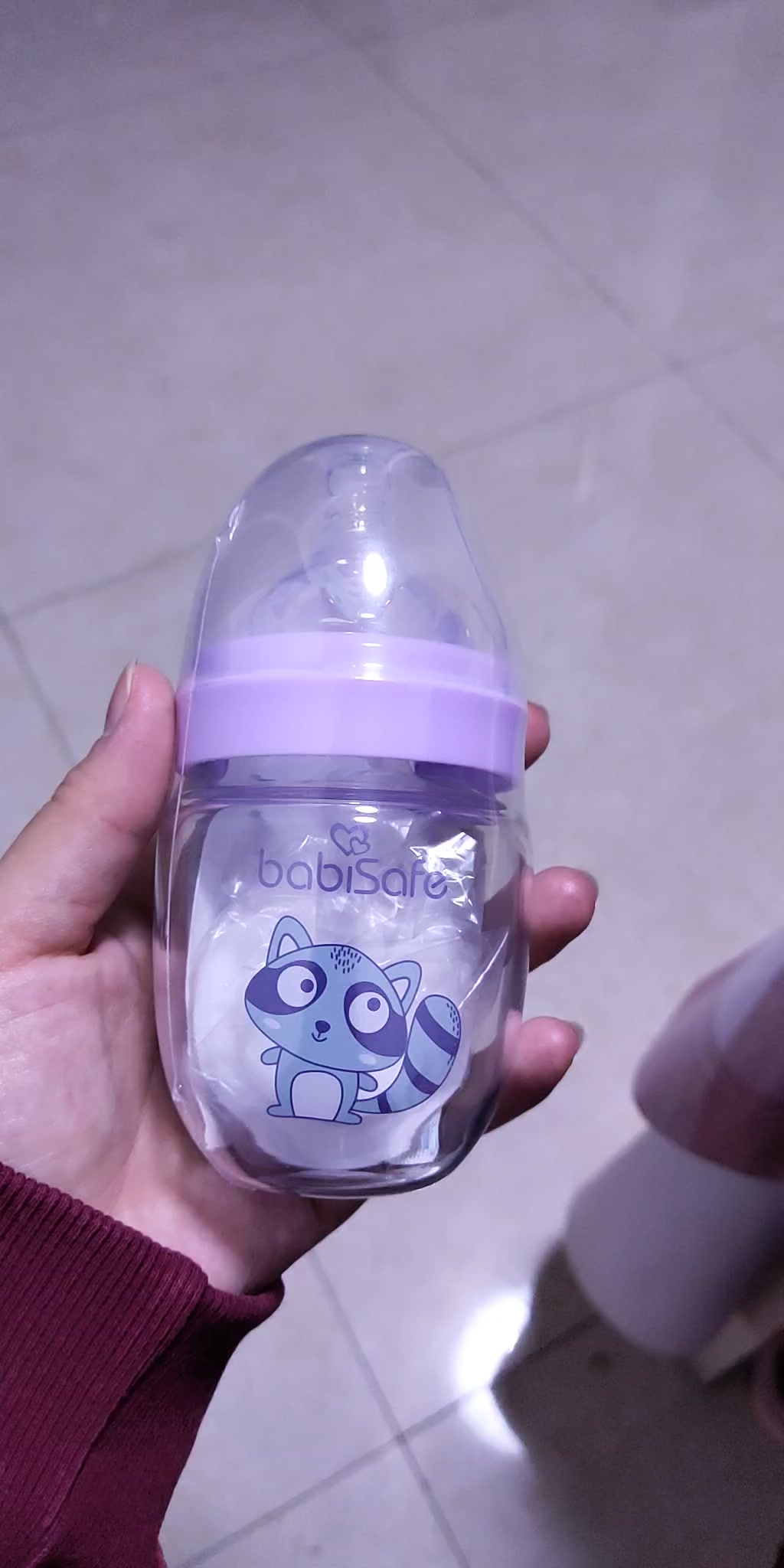 安儿欣(babisafe) 玻璃奶瓶新生儿奶瓶婴幼儿果汁瓶婴儿奶瓶120ml
