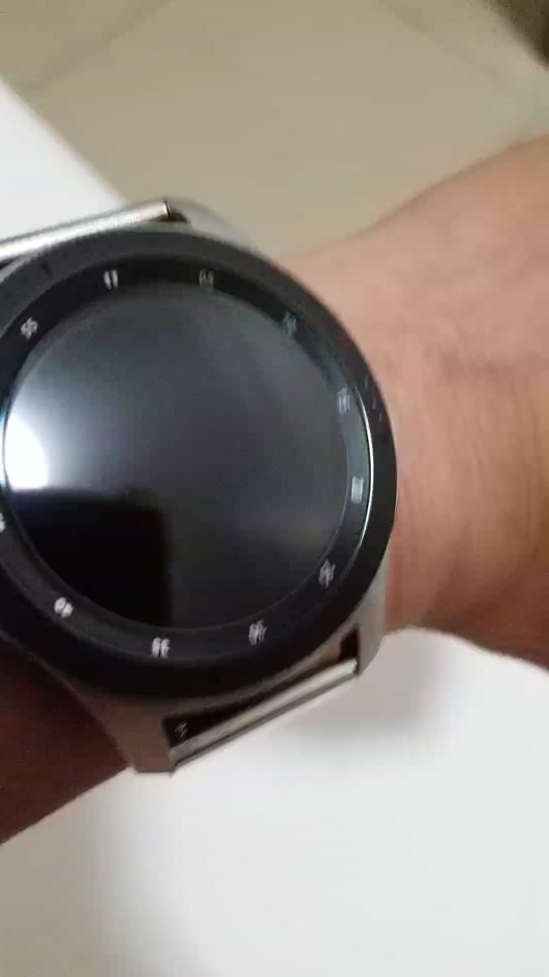 辉敏三星watch3手表陶瓷表带适用于active2s341mm45mm42mm40mm银间白