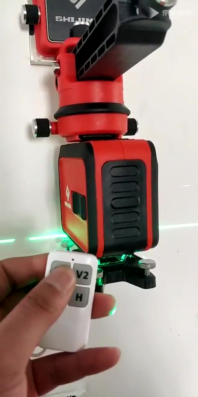 贴地仪水平仪12线墙地一体机两用贴墙仪12线水平仪 二代地墙仪w7259